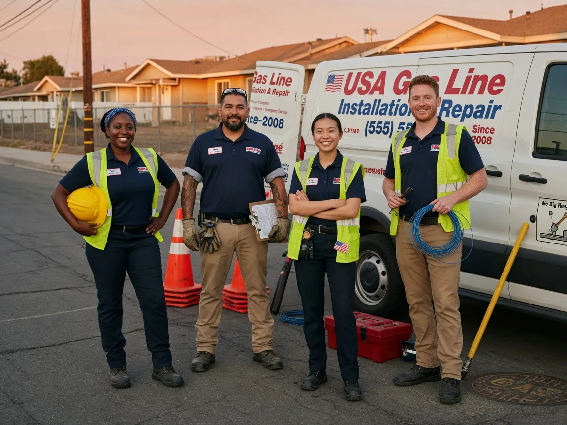 Gas Line Installation company in Osgood, IN